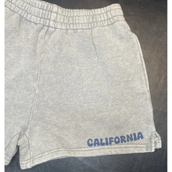 OLI & HALI  Gray Heavy Weight fleece Sweat Shorts Athletic, Lounge  Women's Med. - Picture 2 of 8